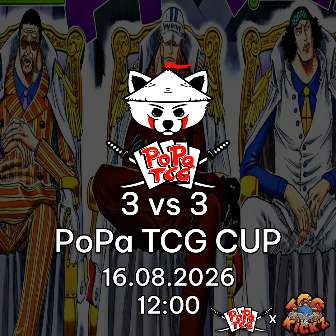 One Piece TCG: 3vs3-Turnier (Sommer 2026) bitte wählt Abholung!