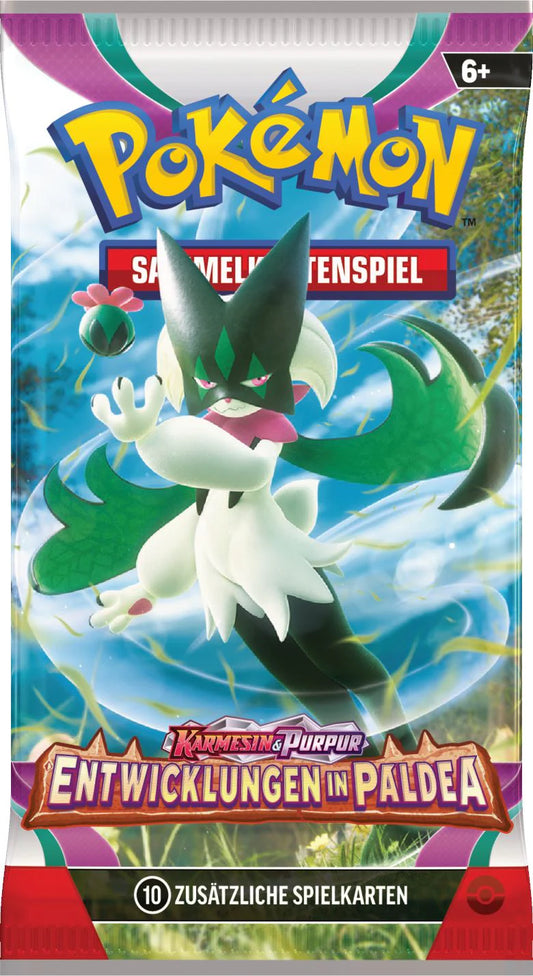Pokemon TCG: Entwicklungen in Paldea - Booster [DE]