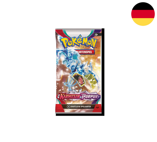 Pokemon TCG: Karmesin & Purpur Booster [DE]