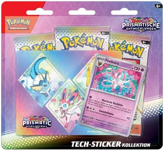 Pokemon TCG: Prismatische Evolutionen - Tech Sticker Collection [DE]