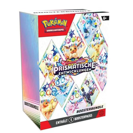 Pokemon TCG: Prismatische Evolutionen - Boosterbundle [DE]
