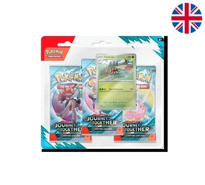 Pokemon TCG: Journey Together - 3-Pack-Blister [EN]