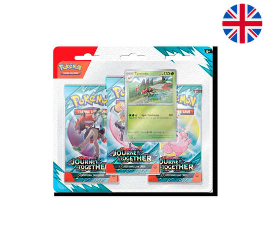 Pokemon TCG: Journey Together - 3-Pack-Blister [EN]
