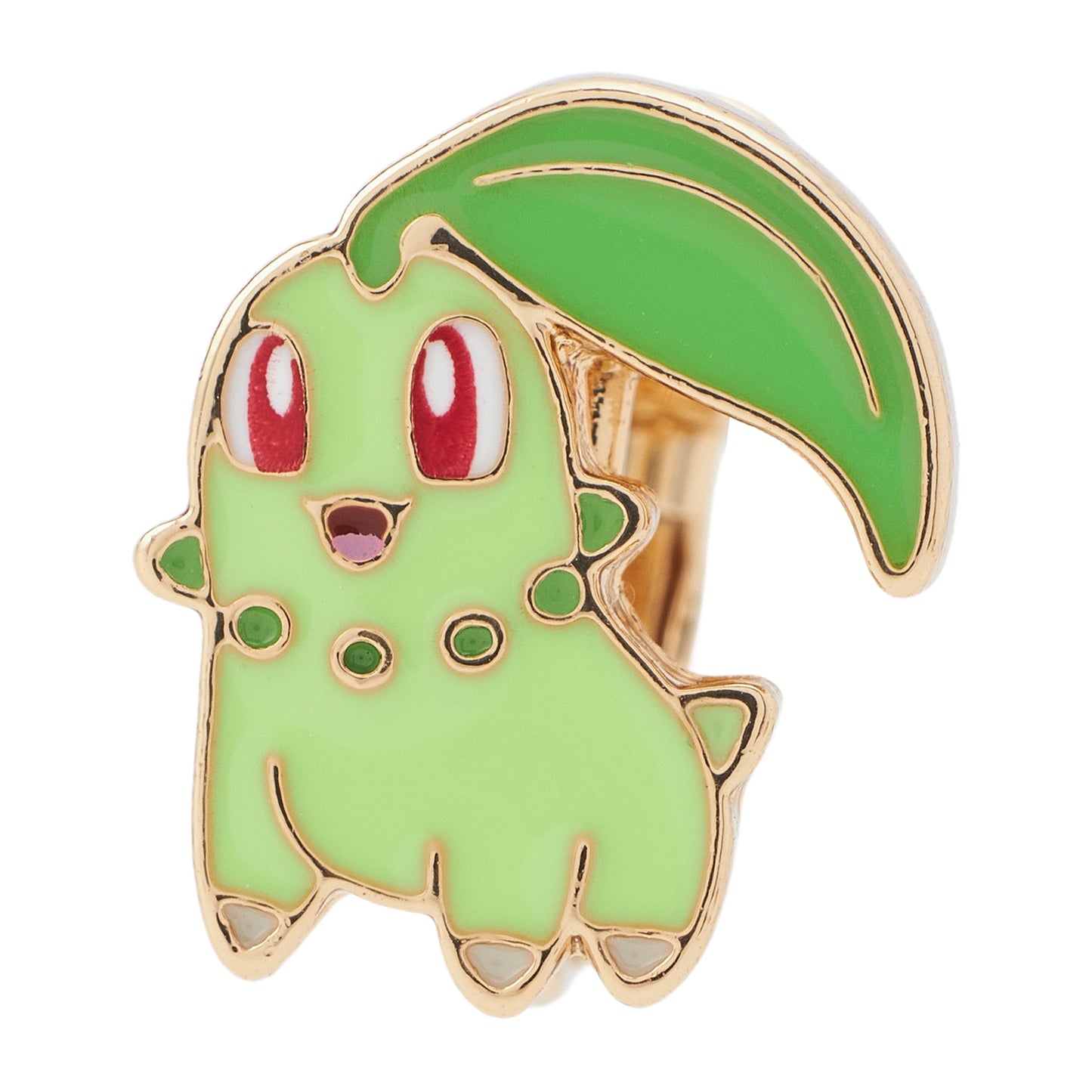 Pokémon-Ohrring - Endivie 1x (Pokemon-Center Exklusiv)