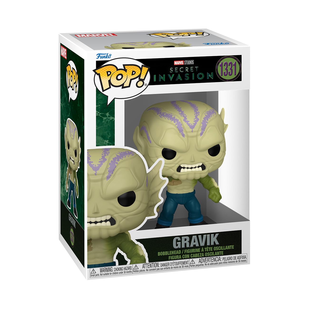 Funko POP! - Marvel: Secret Invasion - Vinyl Figur Gravik 9cm