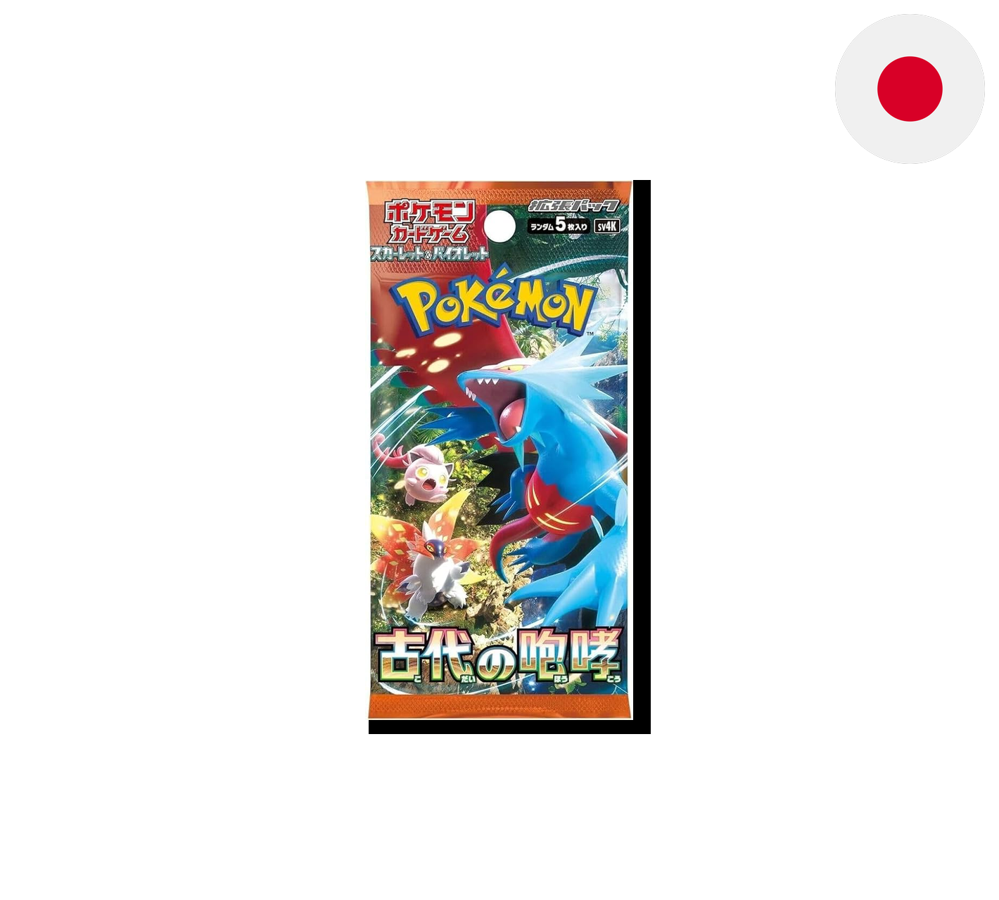 Pokemon TCG: Ancient Roar - sv4K Booster [JAP]