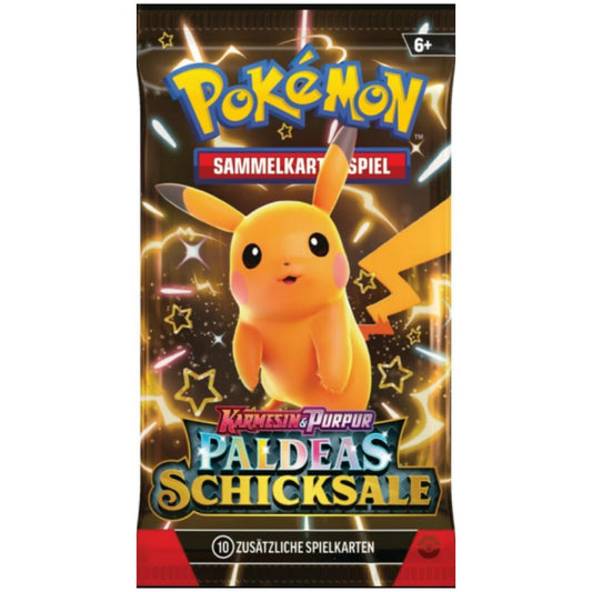 Pokemon TCG: Karmesin & Purpur - Paldeas Schicksale Booster [DE]