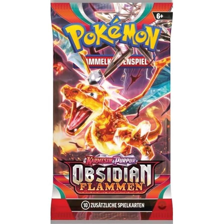 Pokemon TCG: Karmesin & Purpur - Obsidian Flammen Booster [DE]