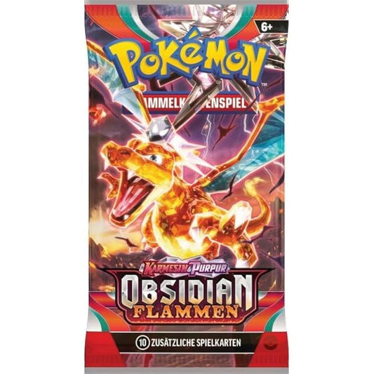 Pokemon TCG: Karmesin & Purpur - Obsidian Flammen Booster [DE]
