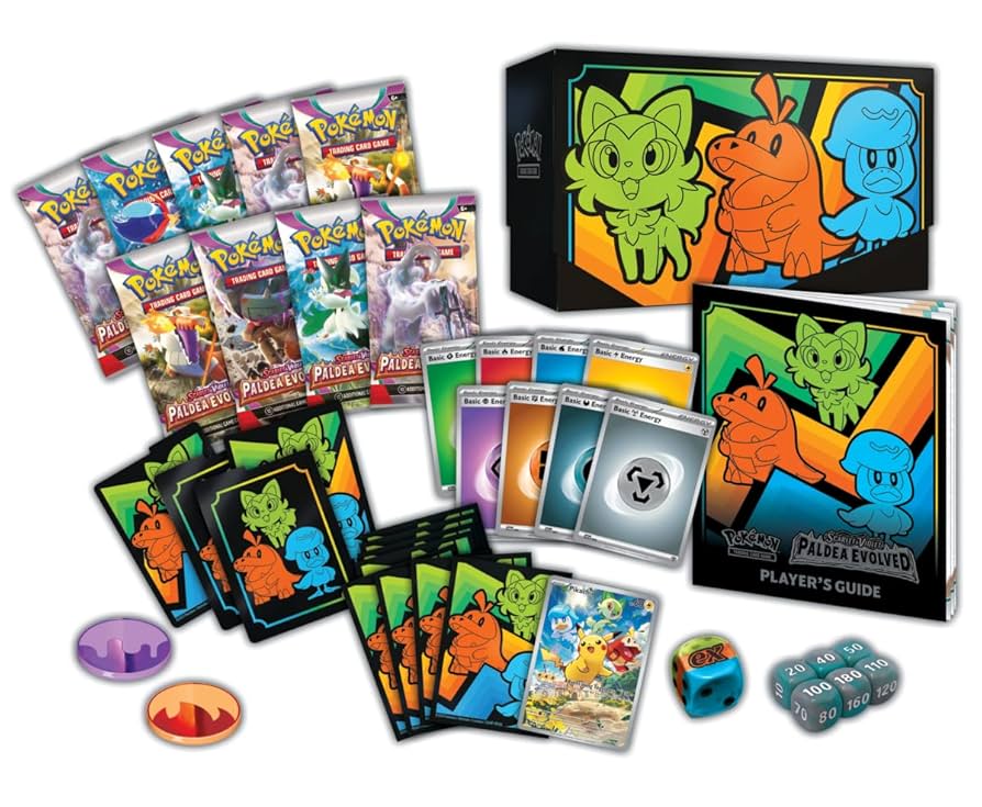 Pokemon TCG: Entwicklungen in Paldea - Top-Trainer-Box [DE]