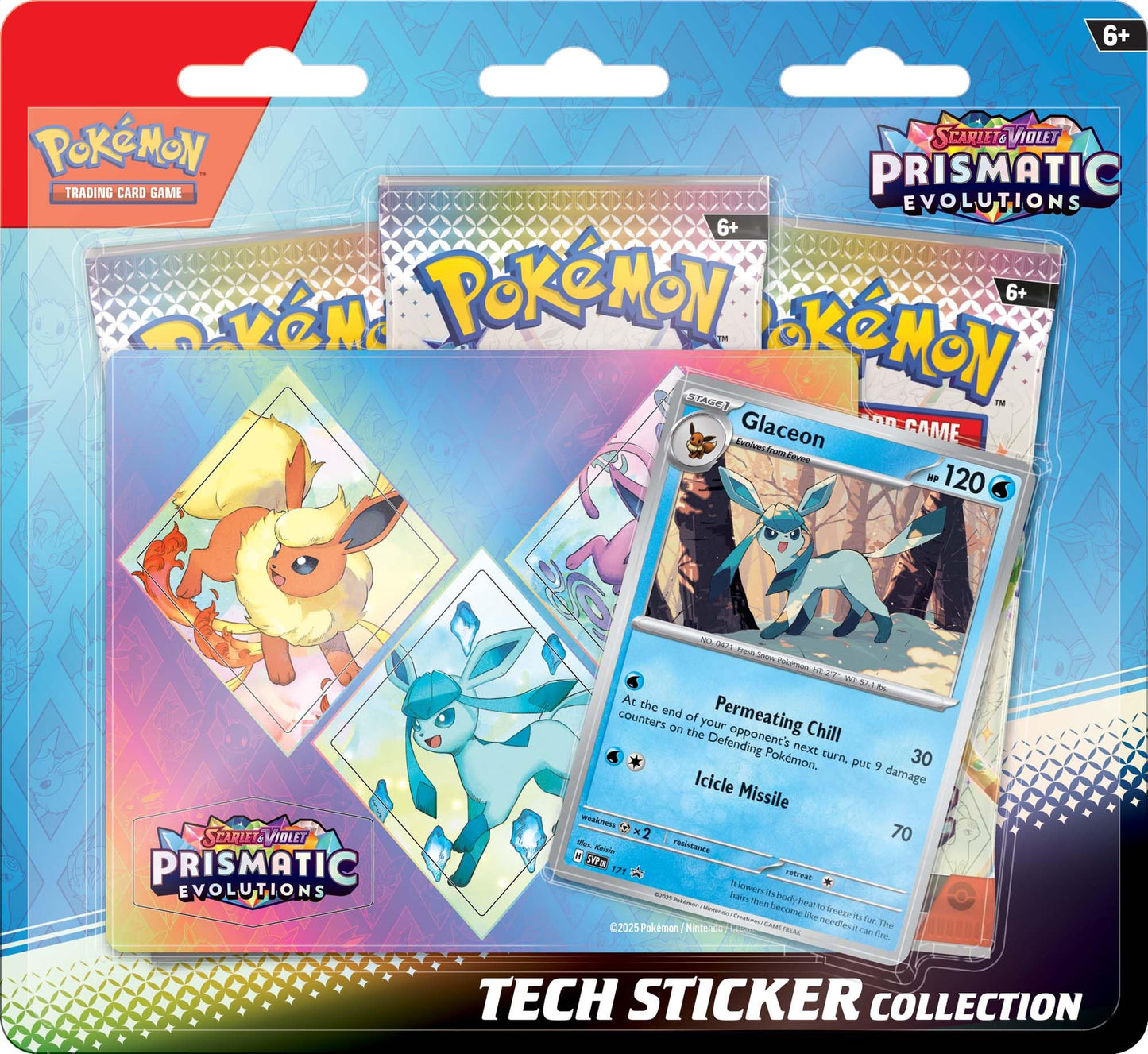 Pokemon TCG: Prismatic Evolutions - Tech Sticker Collection [EN]