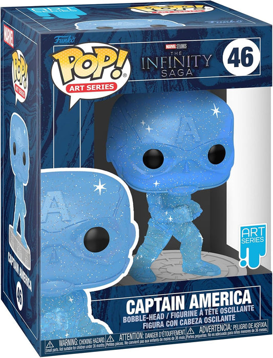 Funko POP! - ART SERIES - INFINITY SAGA - Captain America