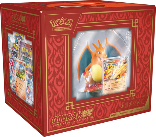 Pokemon TCG: Glurak ex Super-Premium-Kollektion [DE]
