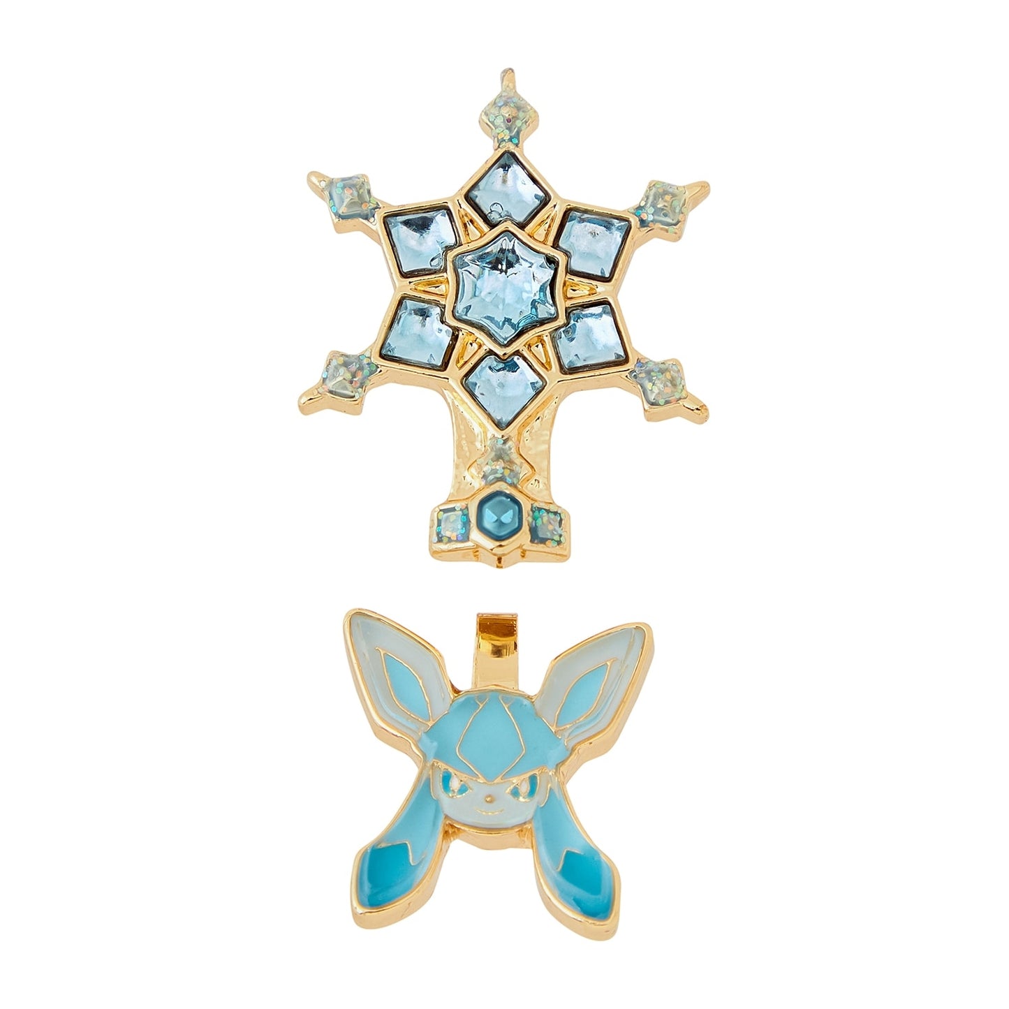 Pokémon-Ohrring - Tera-Eis Glaziola 1x (Pokemon-Center Exklusiv)
