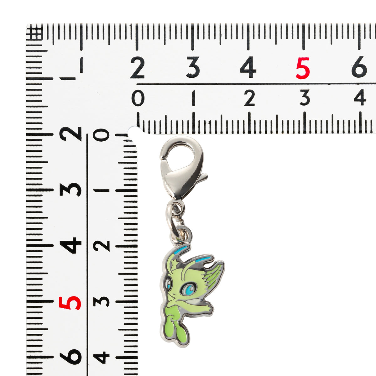 Pokemon Metal-Schlüsselanhänger - Celebi 1x (Pokemon Center Exklusiv)