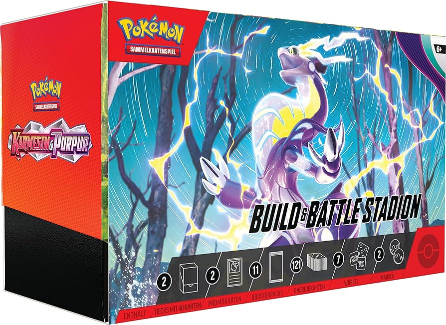 Pokemon TCG: Karmesin & Purpur - Build & Battle Stadion [DE]