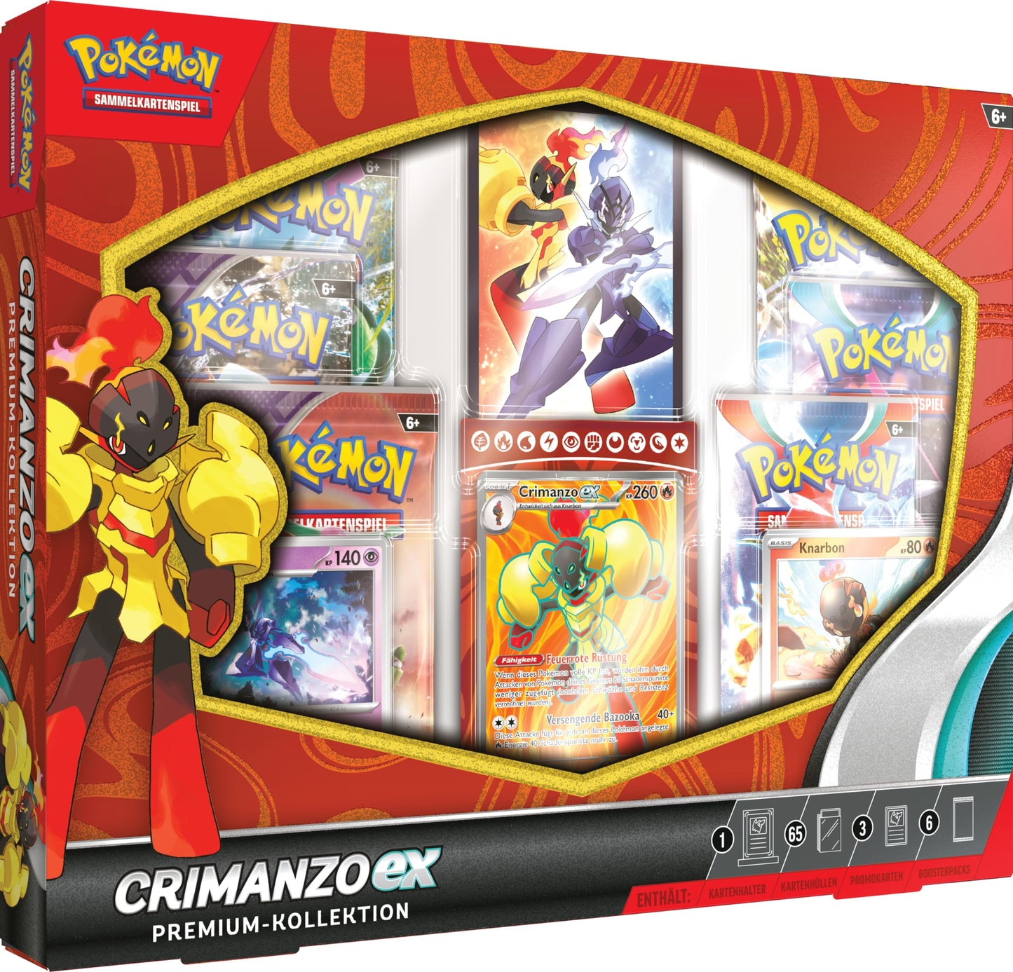 Pokemon TCG: Crimanzo ex Premium-Kollektion [DE]