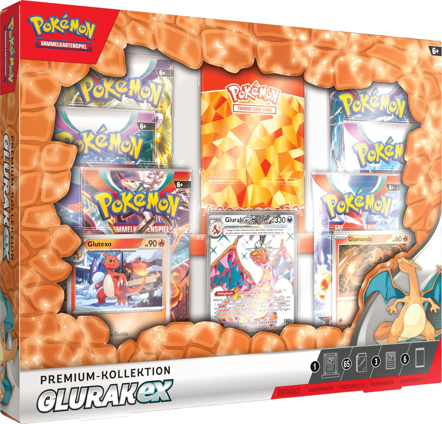 Pokemon TCG: Glurak EX Premium Kollektion [DE]