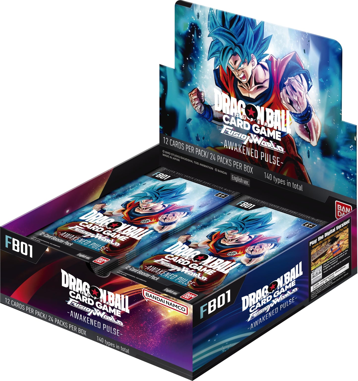 Dragon Ball Super Fusion World - Awakened Pulse - Display FB01 [EN]