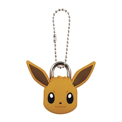 Pokemon Schlüsselanhänger/Vorhängeschloss - Evoli 1x (Pokemon Center Exklusiv)