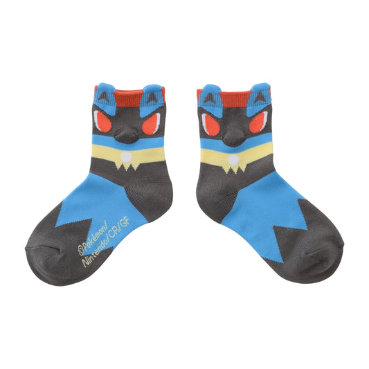 Pokemon-Socken - Lucario 1 Paar (Pokemon Center Exklusive)