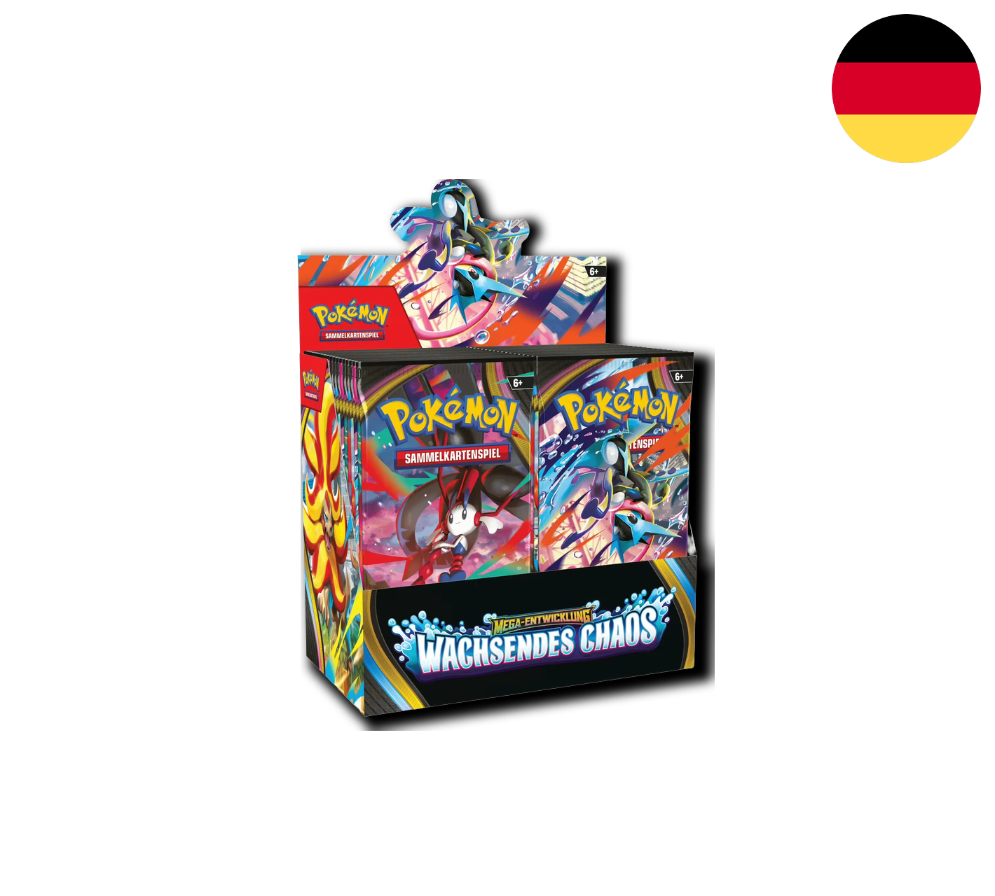 Pokemon TCG: Mega Entwicklungen - Wachsendes Chaos - Display [DE] (Preorder/Release Date: 22.05.2026)