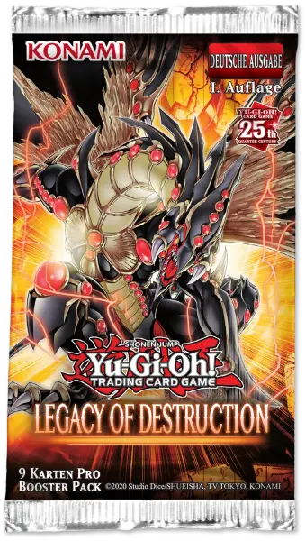 Yu-Gi-Oh! TCG - Legacy of Destruction Booster [DE]