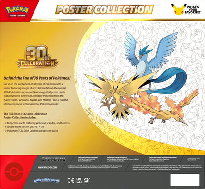 Pokemon TCG: 30 Jahre - Poster-Kollektion [DE] (Preorder/Release Date: 16.09.2026)