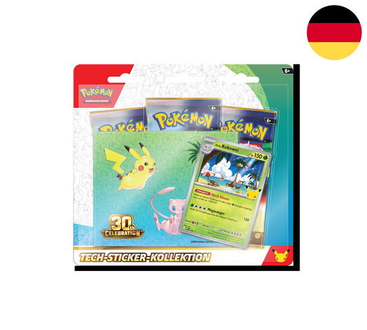 Pokemon TCG: 30 Jahre - Tech-Sticker-Kollektion [DE] (Preorder/Release Date: 16.09.2026)