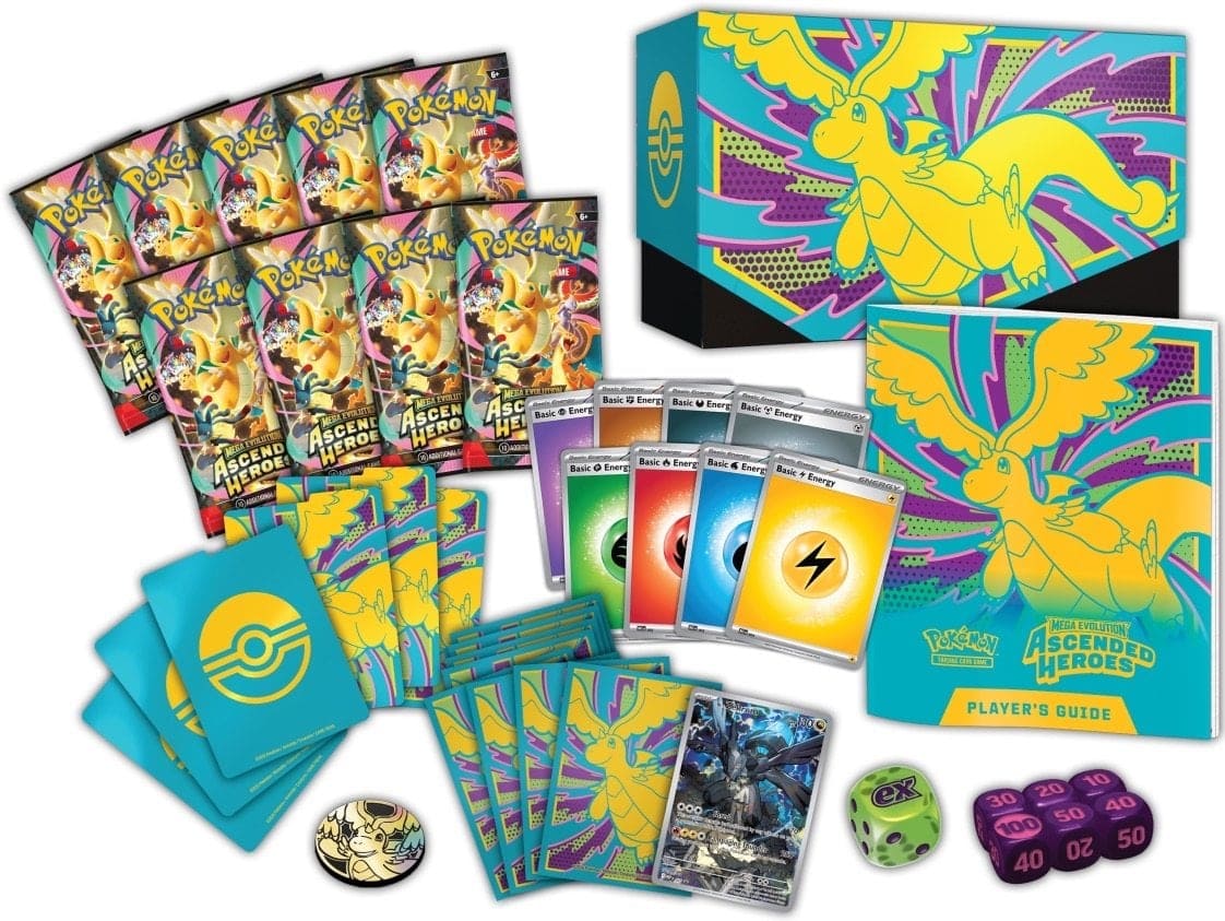 Pokemon TCG: Mega Entwicklung - Ascended Heroes - Top Trainer Box [DE] (Preorder/Release Date: 20.02.2026)