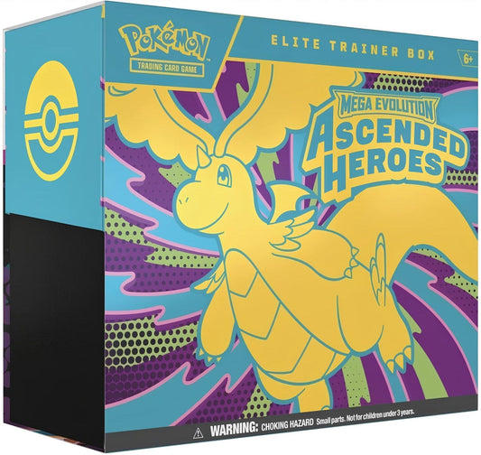 Pokemon TCG: Mega Entwicklung - Ascended Heroes - Top Trainer Box [DE] (Preorder/Release Date: 20.02.2026)