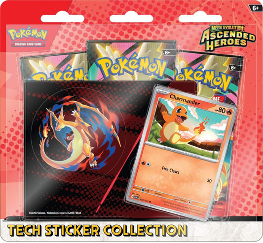 Pokemon TCG: Mega Entwicklung - Ascended Heroes - Tech-Sticker-Collection [DE] (Preorder/Release Date: Voraussichtlich 30.01.2026)