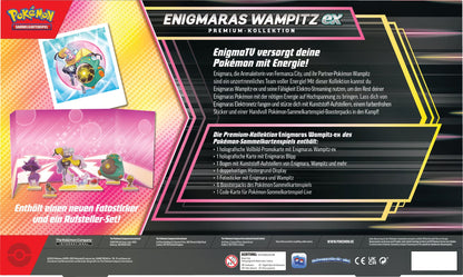 Pokemon TCG: Premium-Kollektion Enigmaras Wampitz-ex [DE]