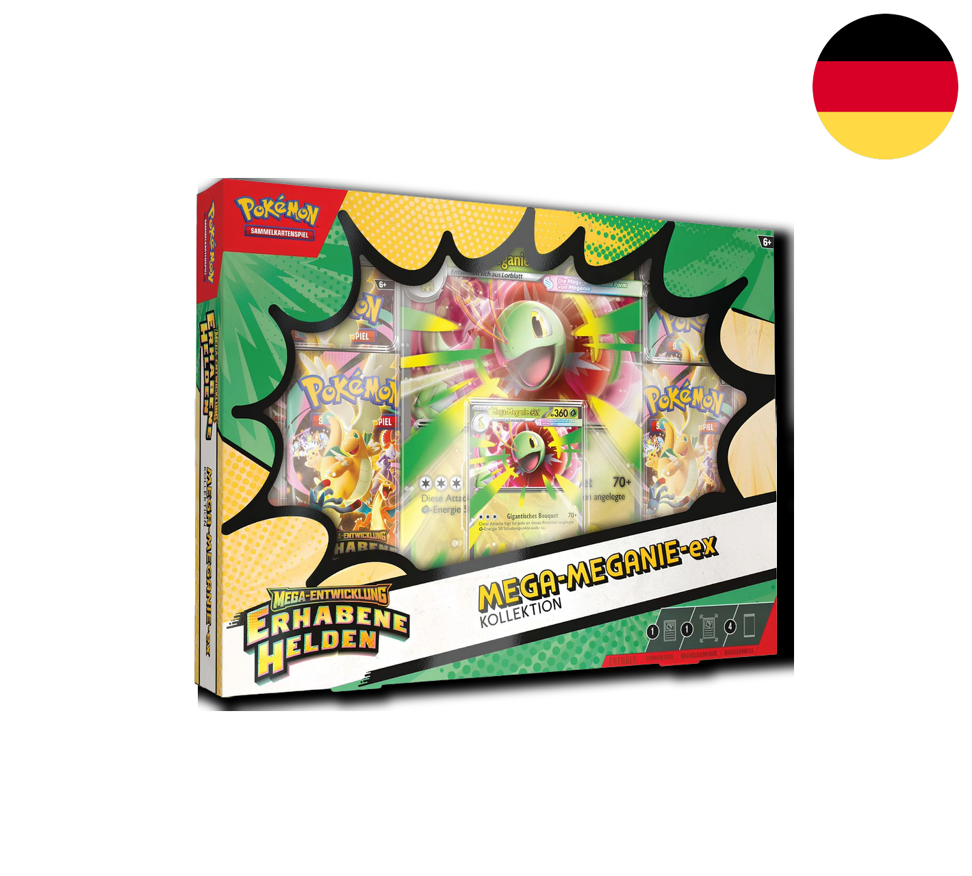 Pokemon TCG: Erhabene Helden - Mega-ex-Kollektion [DE]