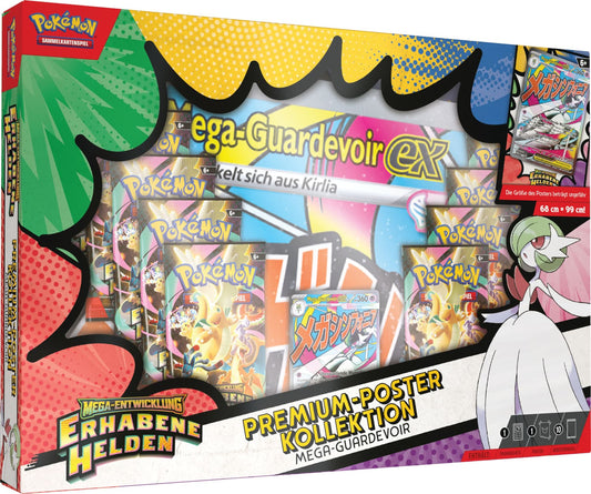 Pokemon TCG: Erhabene Helden - Premium-Poster-Kollektion [DE] (Preorder/Release Date: 20.03.2026)