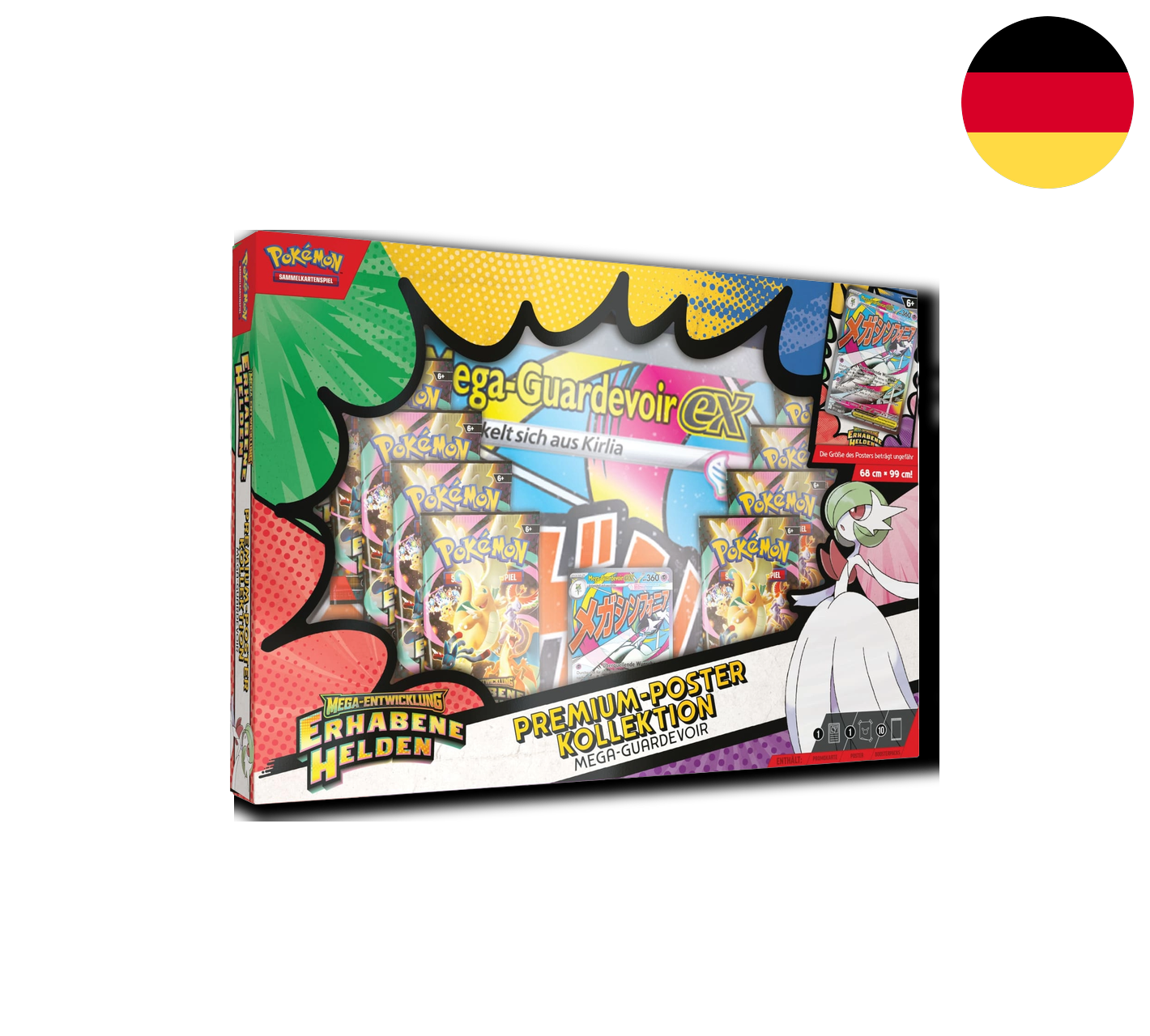 Pokemon TCG: Erhabene Helden - Premium-Poster-Kollektion [DE]