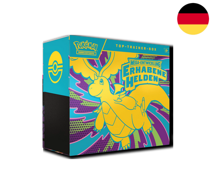 Pokemon TCG: Mega Entwicklung - Erhabene Helden - Top Trainer Box [DE]