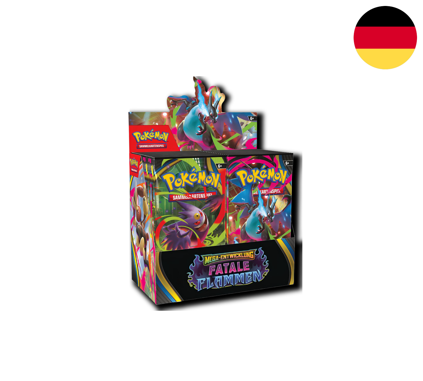 Pokemon TCG: Fatale Flammen - Display [DE]