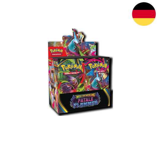 Pokemon TCG: Fatale Flammen - Display [DE]