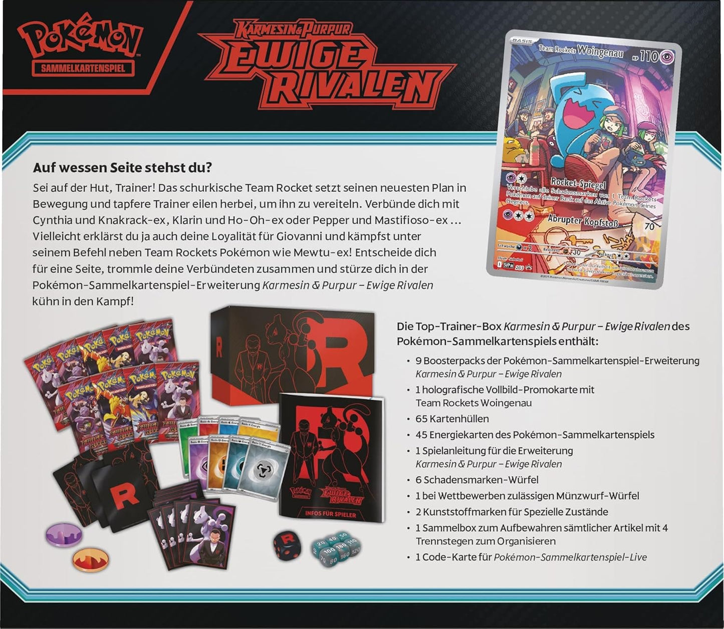 Pokemon TCG: Ewige Rivalen - Top Trainer Box [DE]