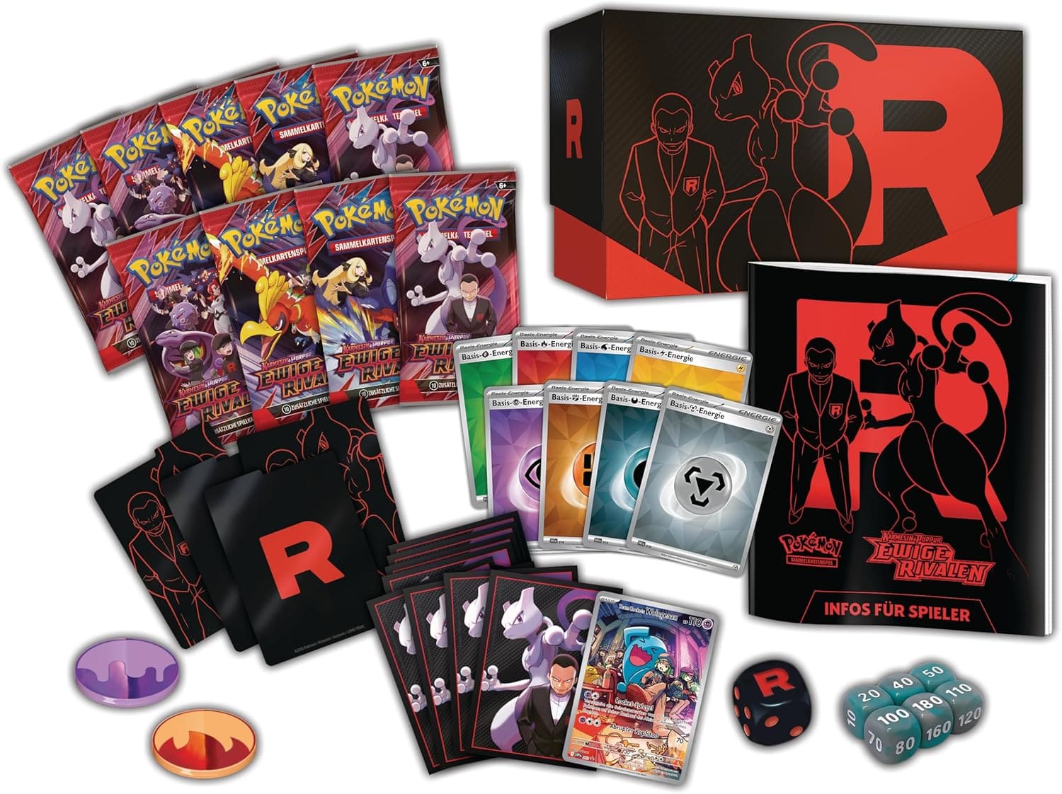 Pokemon Tcg Pokmon Destined Rivals Top Trainer Box (TTB) German Edition | 2025, Factory Sealed Pokemon TCG Box Pokemon Tcg Pokmon Destined Rivals Top Trainer Box (TTB) German Edition | 2025, Factory Sealed Pokemon TCG Box