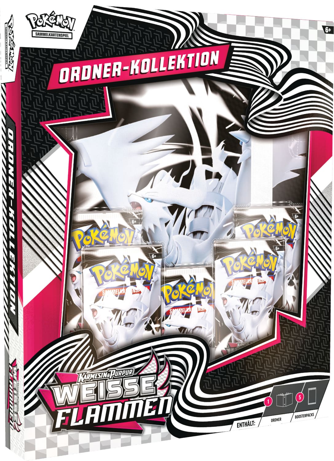 Pokemon TCG: Schwarze Blitze & Weiße Flammen - Ordner-Kollektion [DE]