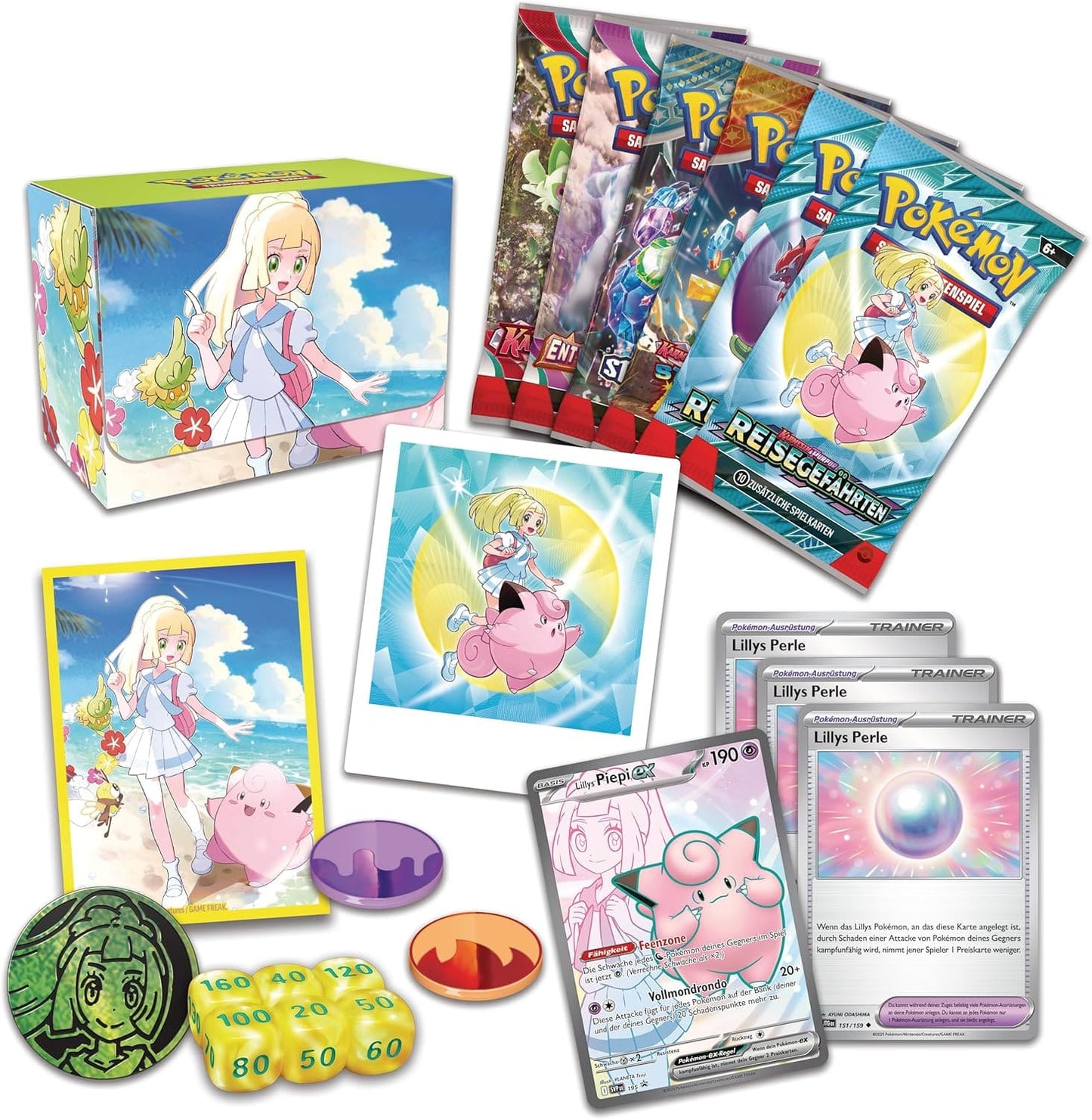 Pokemon TCG: Premium-Turnierkollektion - Lilly [DE]