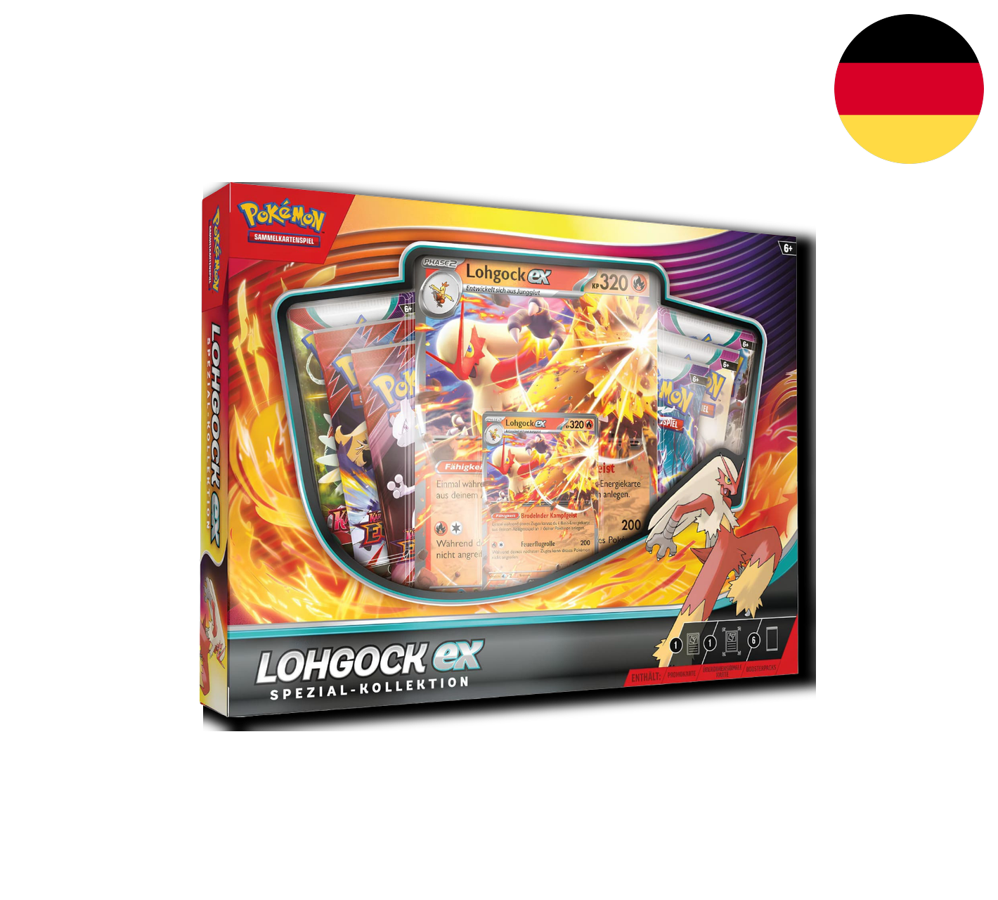 Pokemon TCG: Lohgock-ex Spezial Kollektion [DE]