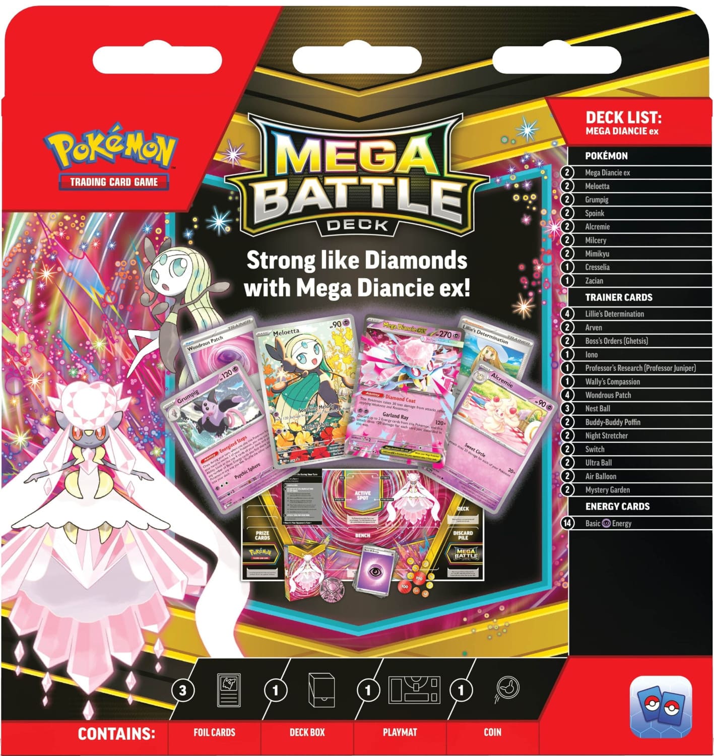 Pokemon TCG: Mega-Kampfdeck - Mega-Diancie-ex