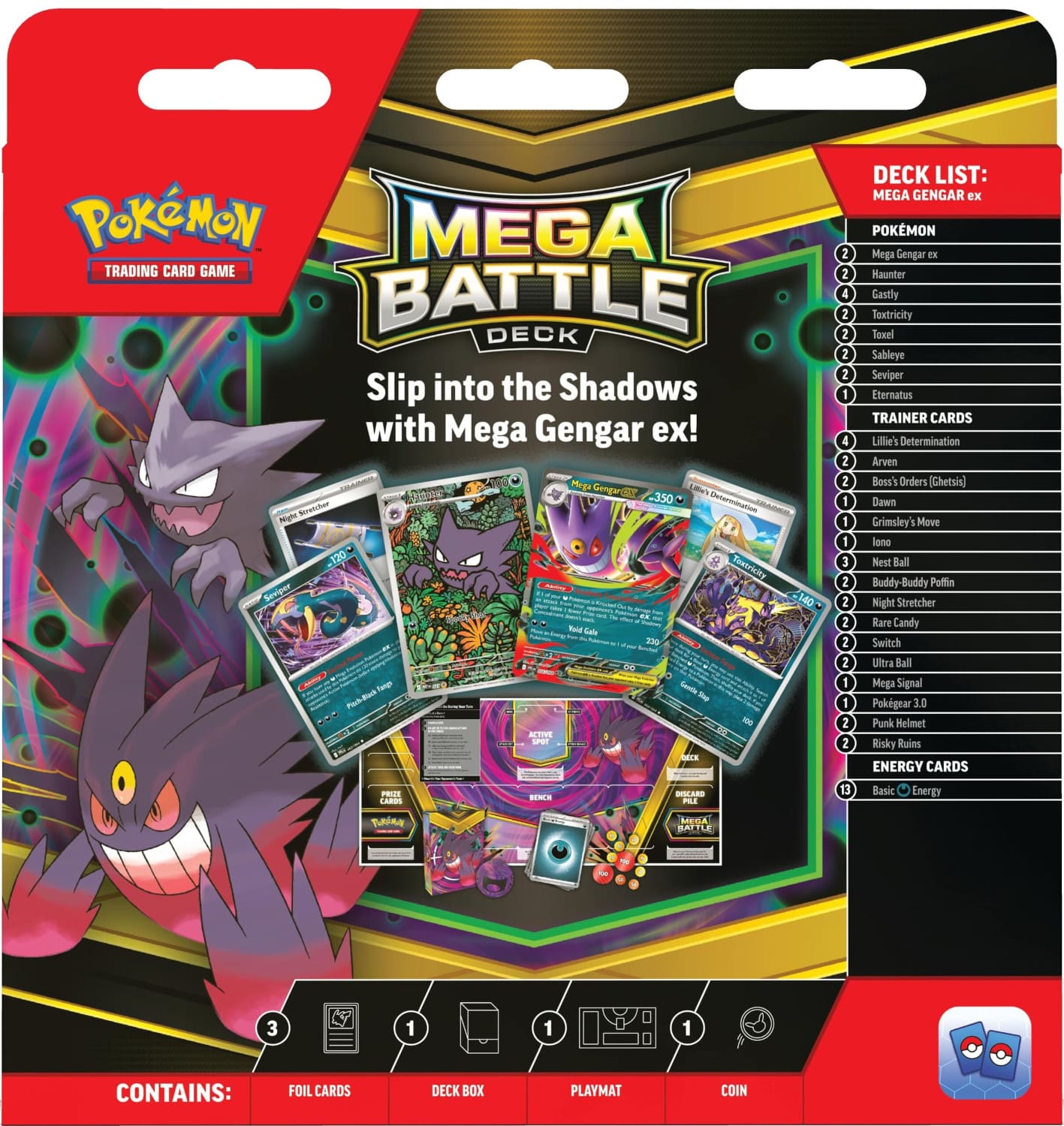Pokemon TCG: Mega-Kampfdeck - Mega-Gengar-ex