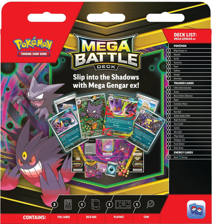 Pokemon TCG: Mega-Kampfdeck - Mega-Gengar-ex
