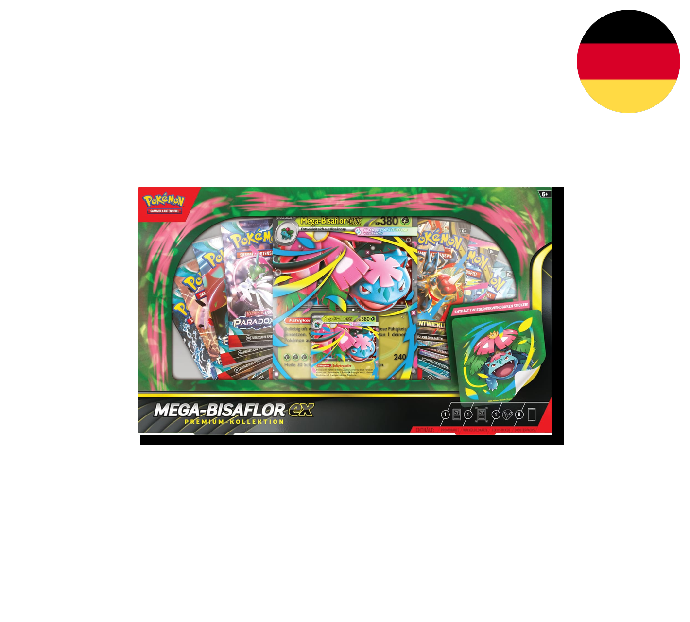 Pokemon TCG: Mega-Bisaflor-ex Premium-Kollektion [DE]