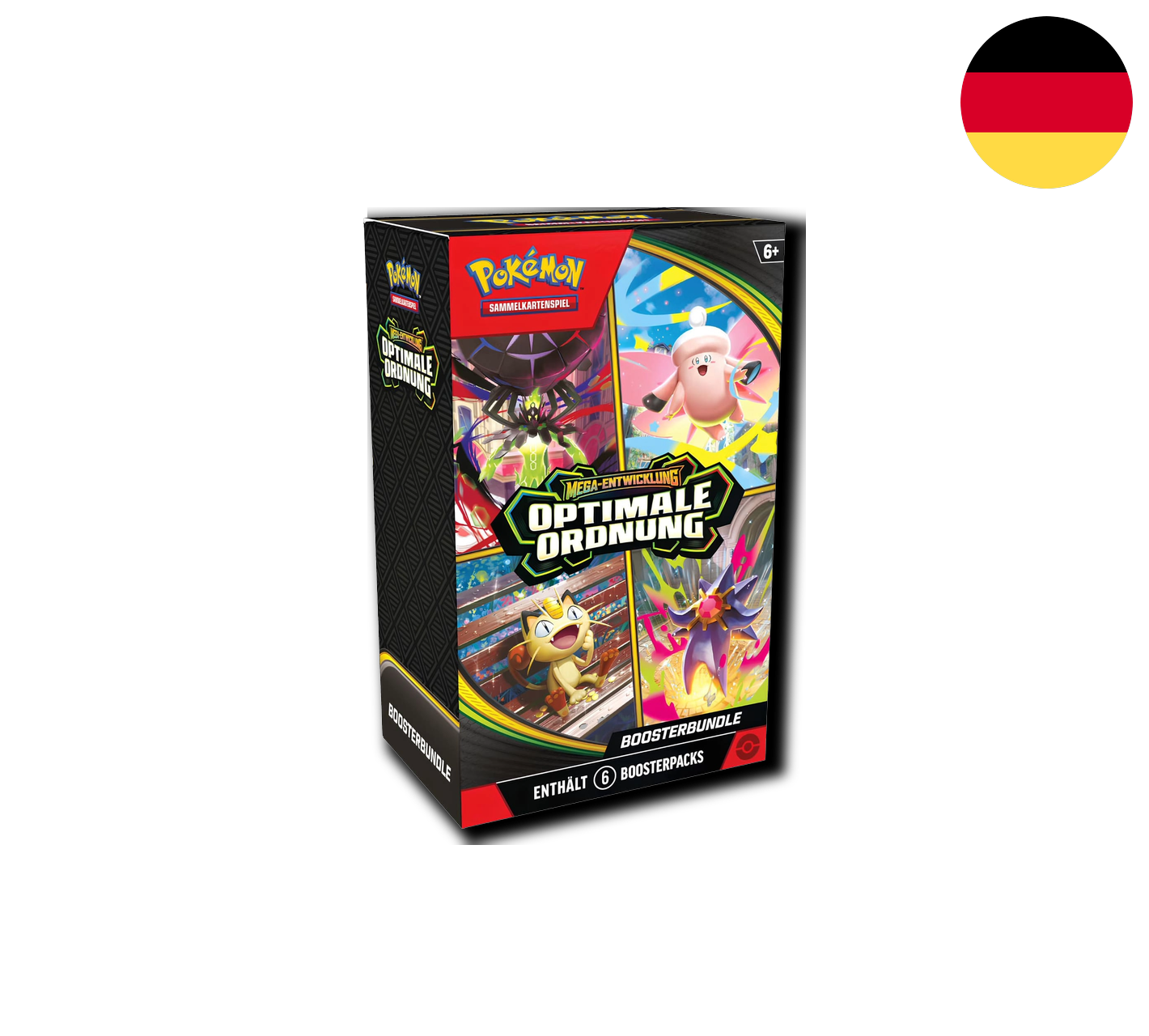 Pokemon TCG: Mega Entwicklung - Optimale Ordnung - Boosterbundle [DE]