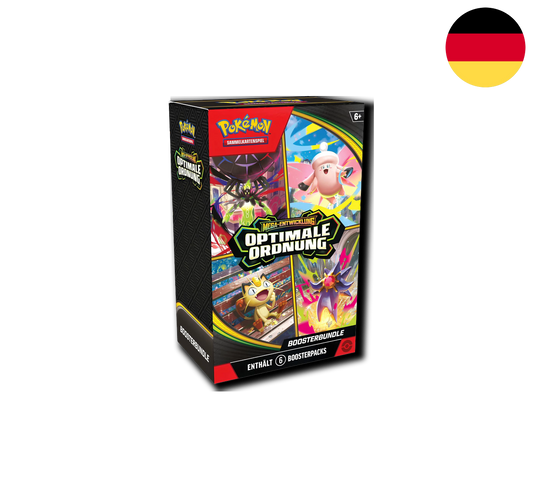 Pokemon TCG: Mega Entwicklung - Optimale Ordnung - Boosterbundle [DE]